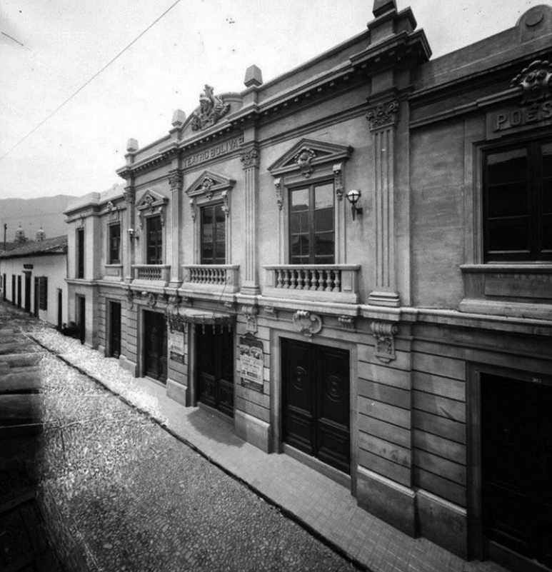 Teatro Bolívar, 1922. Fotografía: Rodríguez. Archivo Fotográfico BPP